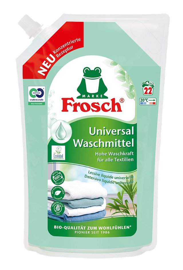 Frosch Waschmittel Nachfüller Universal 22WG