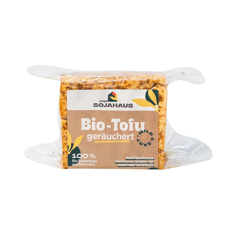 UNSER SOJAHAUS Bio-Tofu geräuchert 140 G