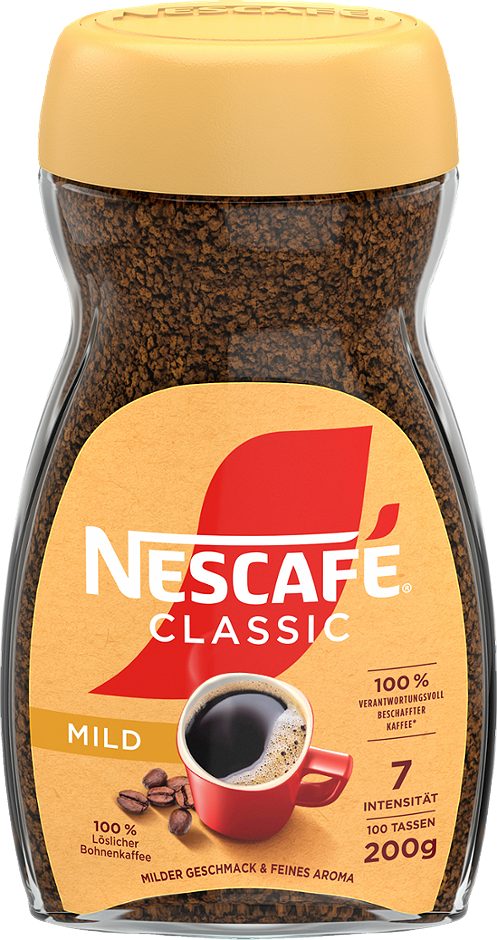 Nescafé Classic Löskaffee Mild 200 G