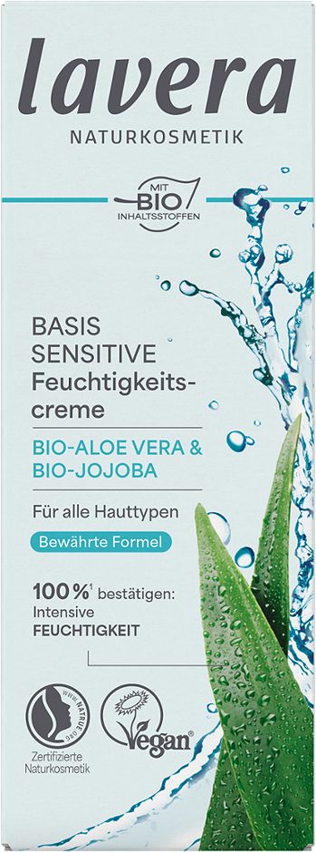 Lavera Basis Sensitiv Feuchtigkeitscreme Intensive Feuchtigkeit 50ml