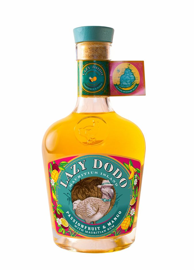 Lazy Dodo Passionfruit & Mango Rumlikör 0,7 L
