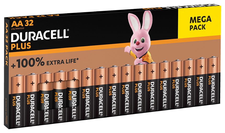 Duracell Plus AA 32 Stück  LR6