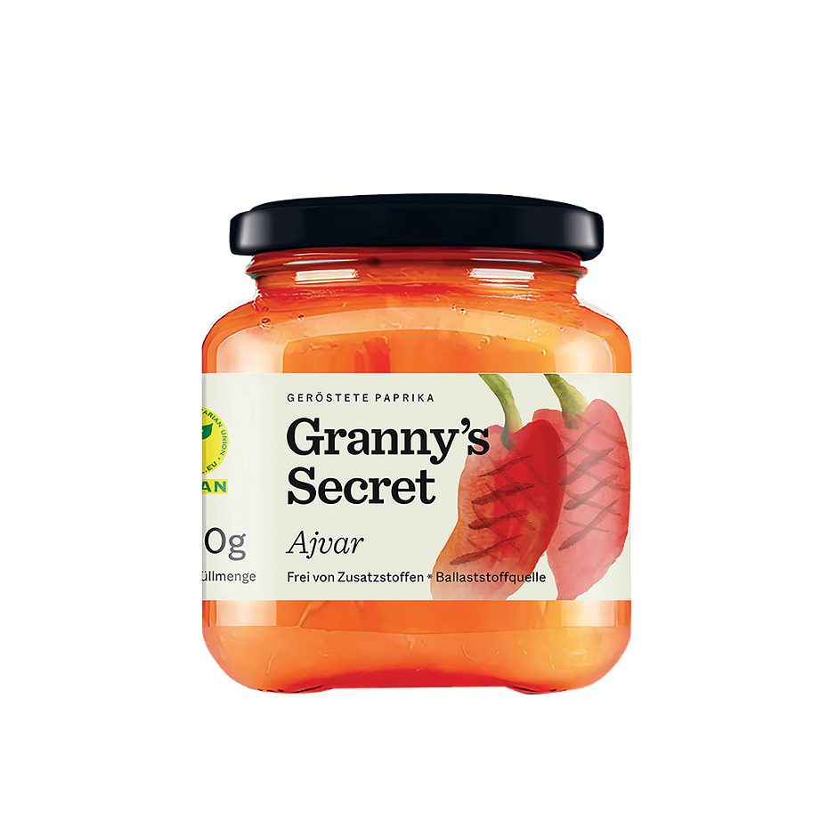 Granny’s Secret Ajvar klassisch 200 G