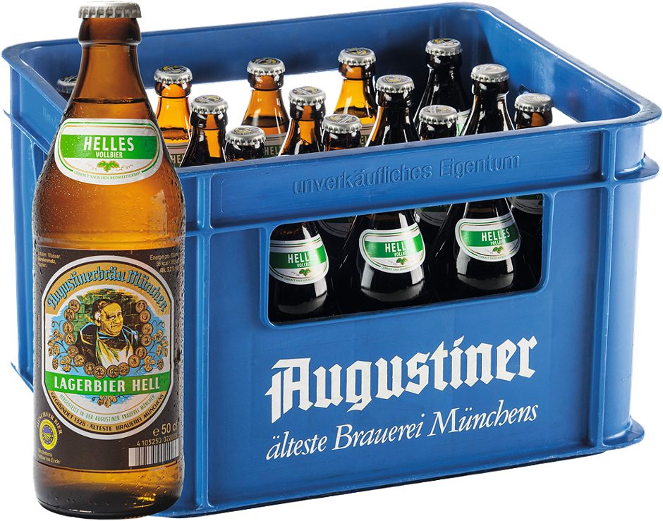 Augustiner Lagerbier Hell 20x0,5l 500 ML MEHRWEG