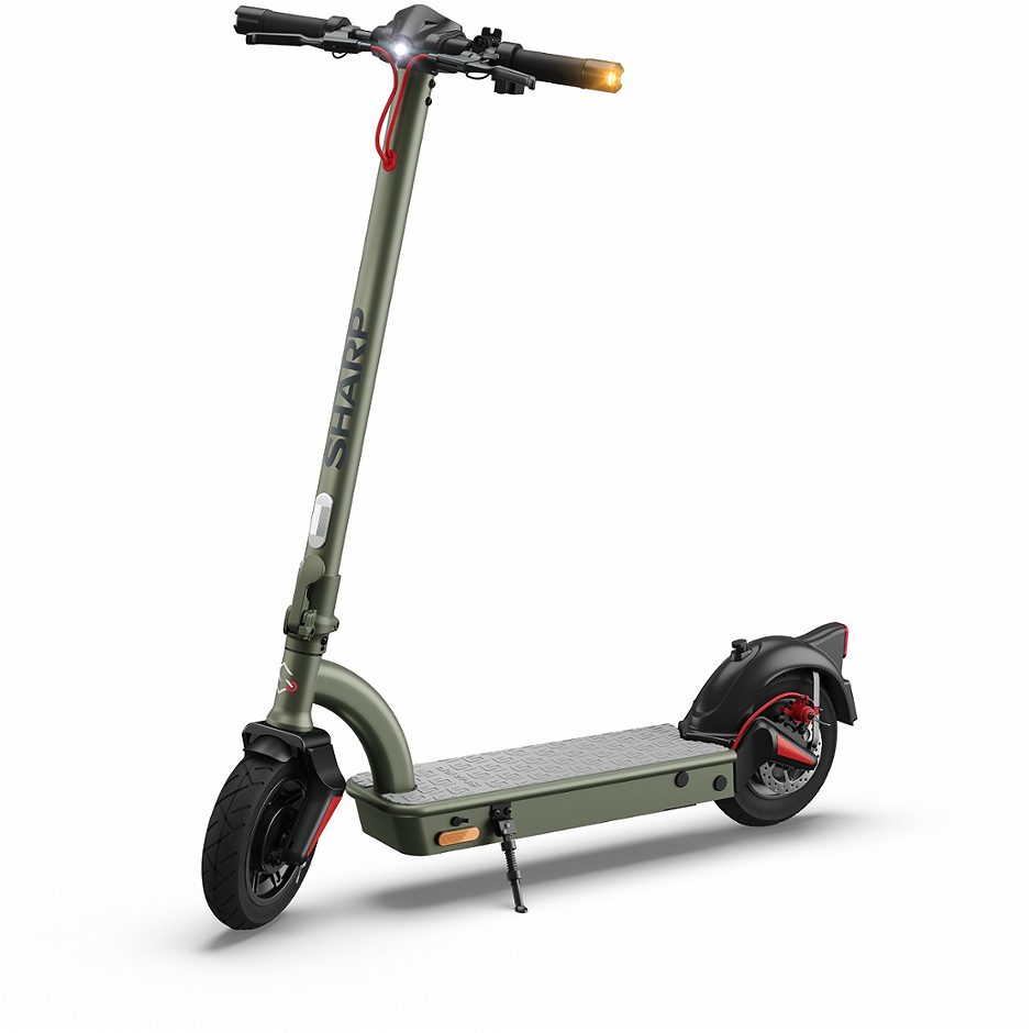 Sharp E-Scooter mit Display