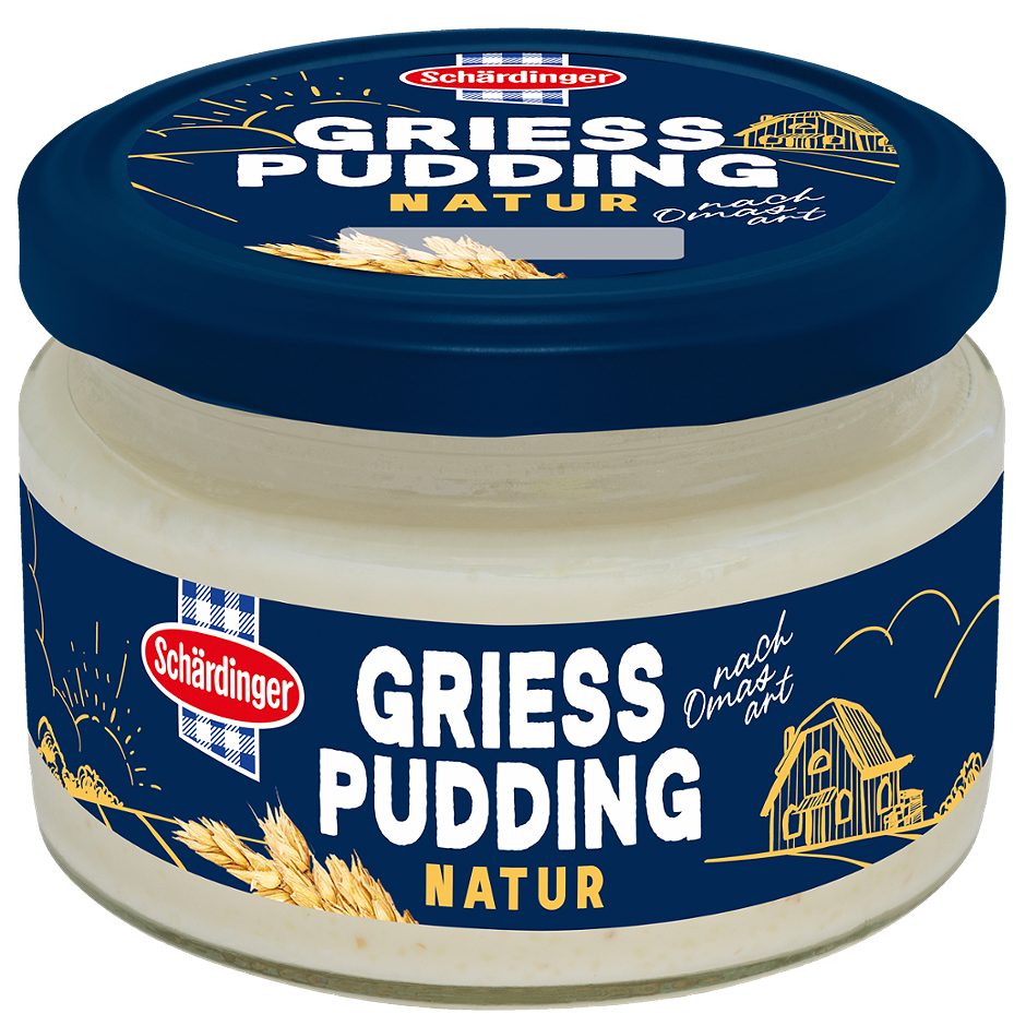 Schärdinger Grieß Pudding Natur 175 G EINWEG ohne Pfand