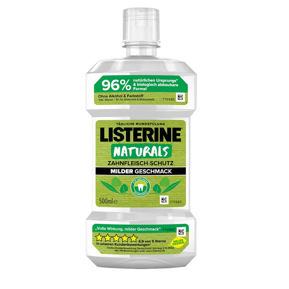 Listerine Naturals Mundspülung Zahnfleisch-Schutz 500ml