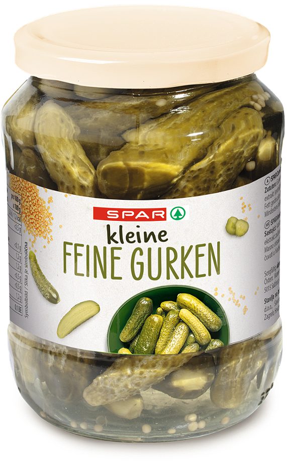 SPAR Kleine Feine Gurken 670 G