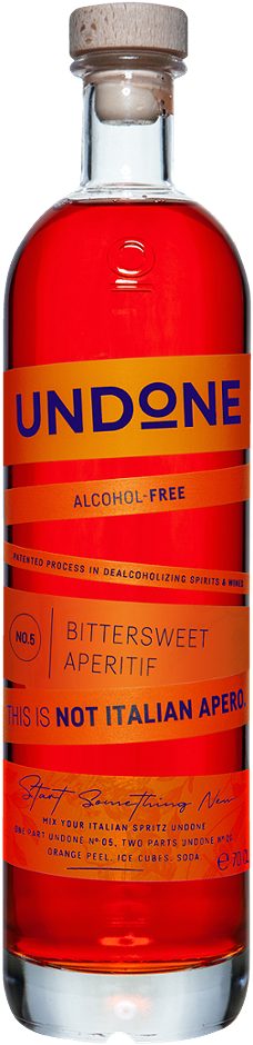 Undone No. 5 Bittersweet Aperitif Alkoholfrei 0,7 L
