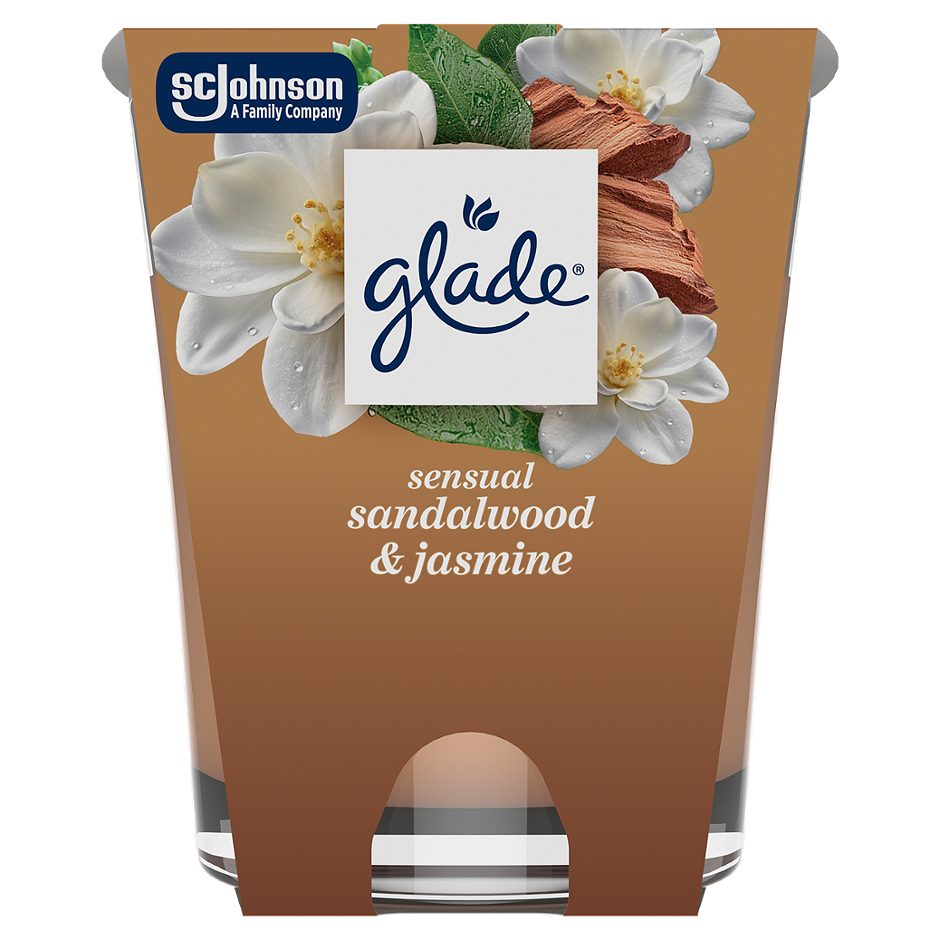 Glade Duftkerze Sensual Sandalwood & Jasmine 112g