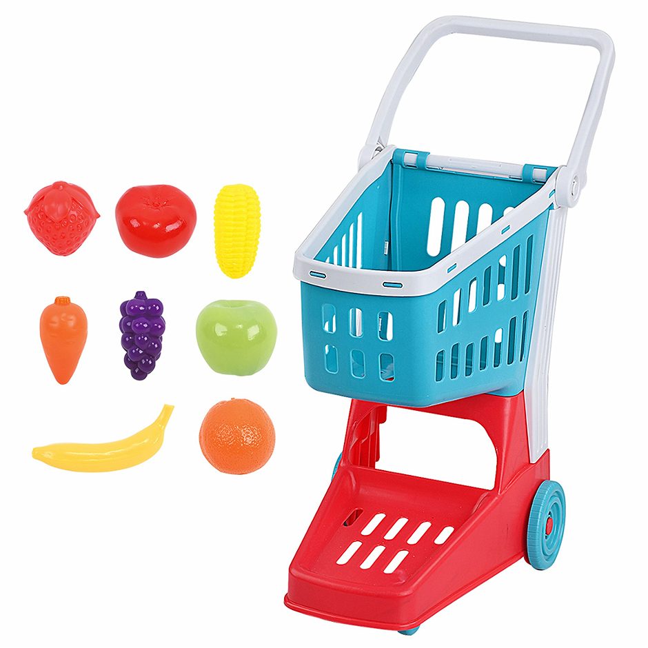 Einkaufswagen mit Zubehör