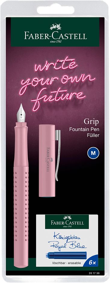 Faber Castell Füllfeder Grip Harmony, rose
