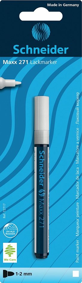 Schneider Lackmarker Maxx 271, weiss