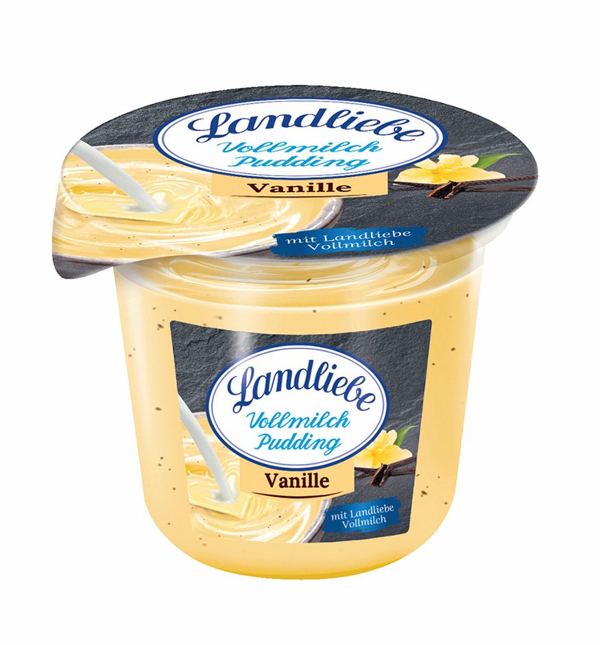Landliebe Vollmilch Pudding Vanille 225 G