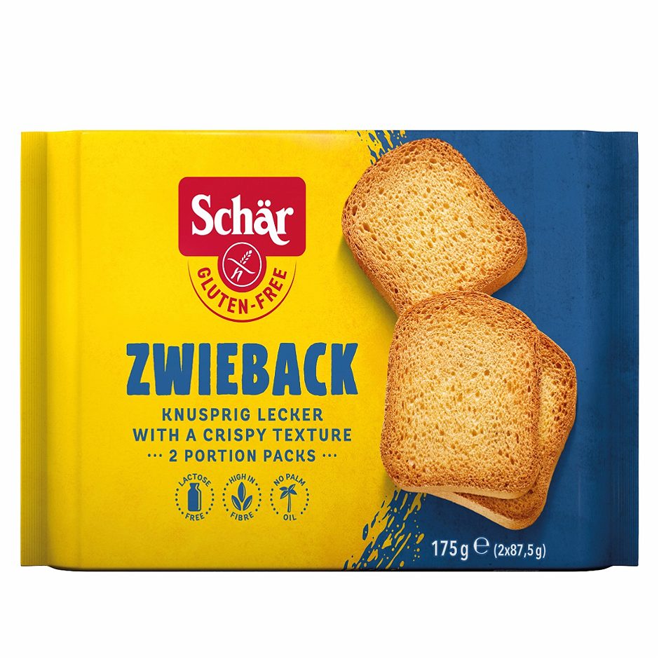 Schär Zwieback glutenfrei 175 G