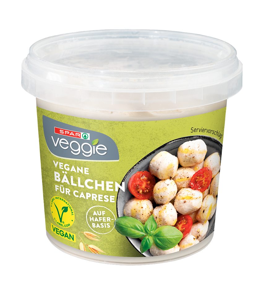 SPAR Veggie vegane Bällchen für Caprese 300 G