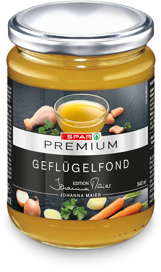 SPAR PREMIUM Edition Johanna Maier Geflügelfond 340 ML
