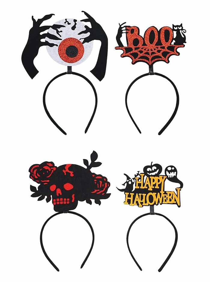 Brille "Halloween Sprüche" 4 sortiert