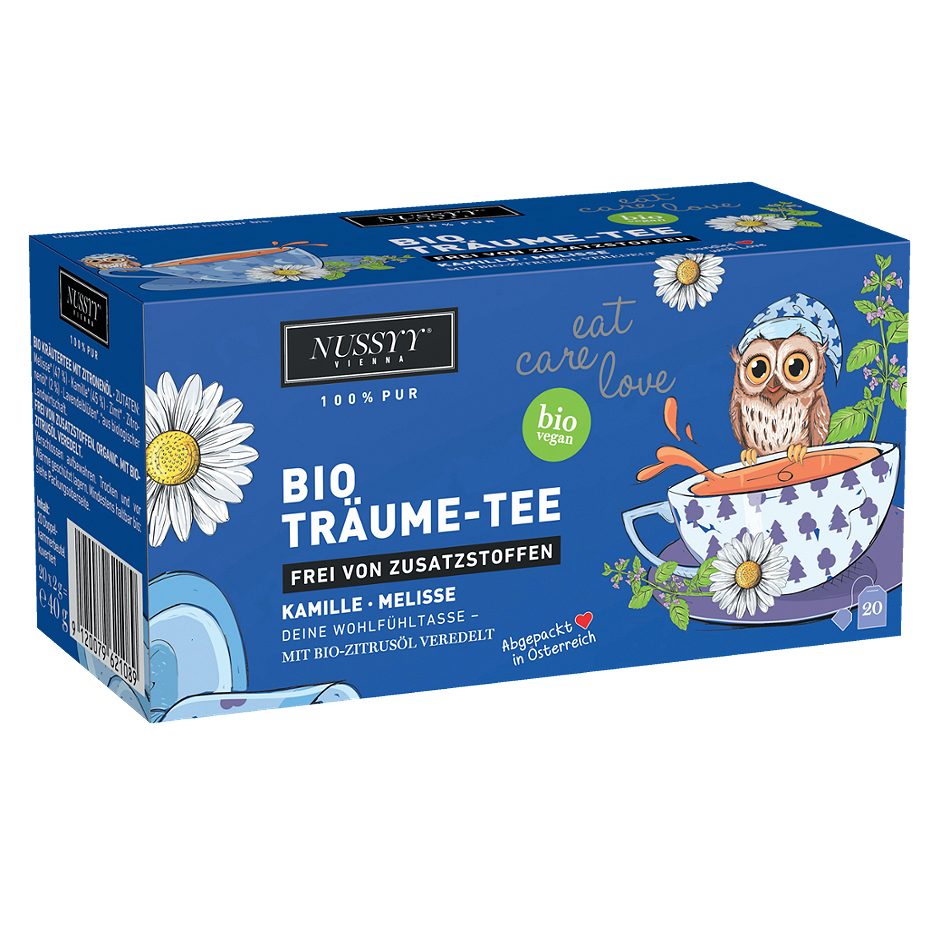 Nussyy Bio Träume-Tee Kamille-Melisse 20 Teebeutel
