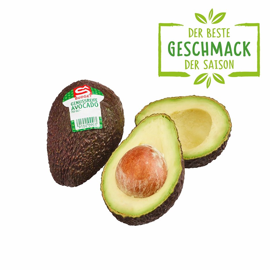 S-BUDGET Avocado genussreif 1 STK