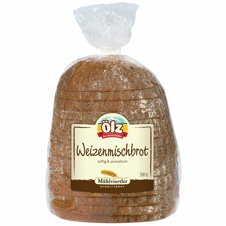 Ölz Weizenmischbrot geschnitten 500 G