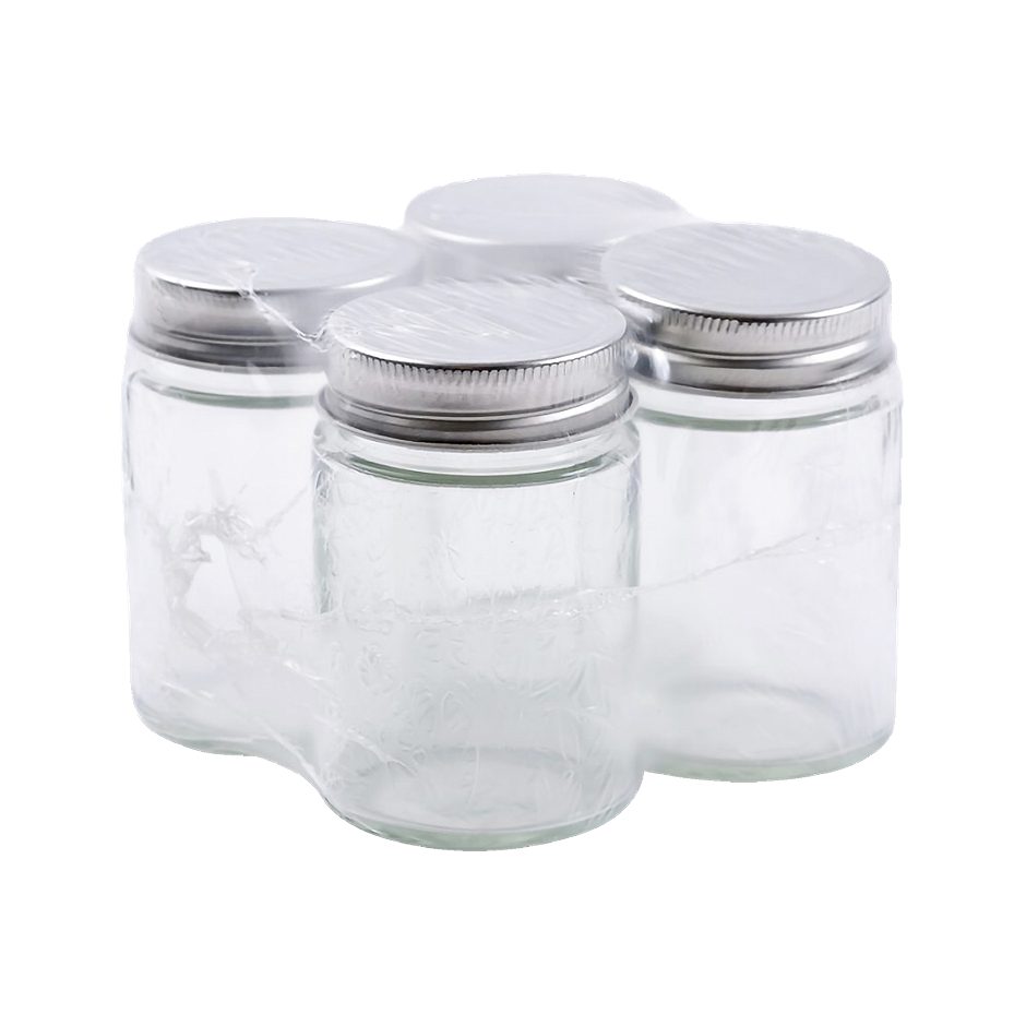 SIMPEX BASIC Marmeladenglas 195 ml 4er Packung