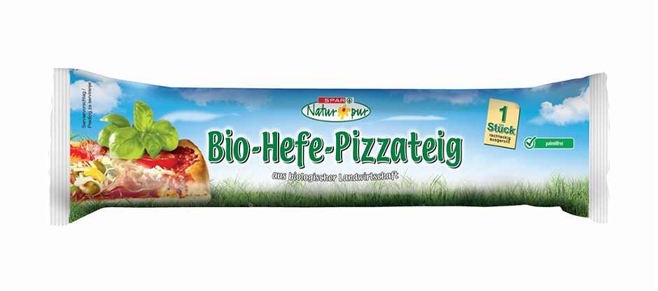 SPAR Natur*pur Bio-Hefe-Pizzateig 400 G