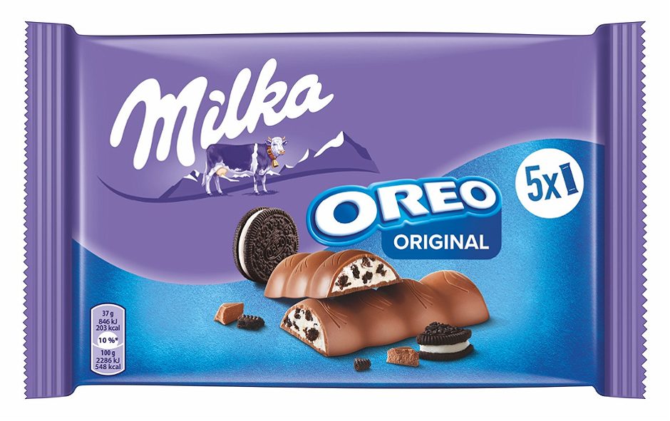 Milka Riegel Oreo 5 Stück 185 G