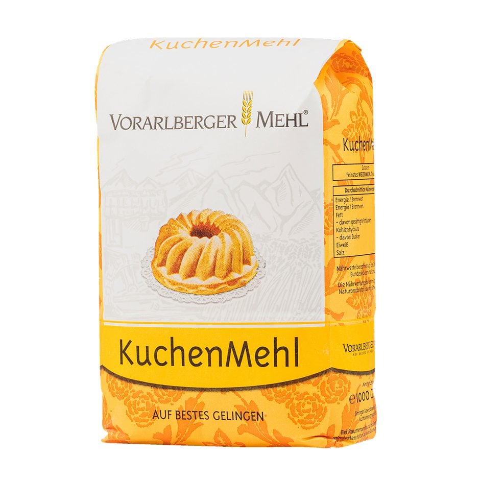 Vorarlberger Mehl KuchenMehl T480 1 KG