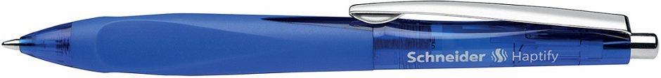 Schneider Kugelschreiber Haptify blau