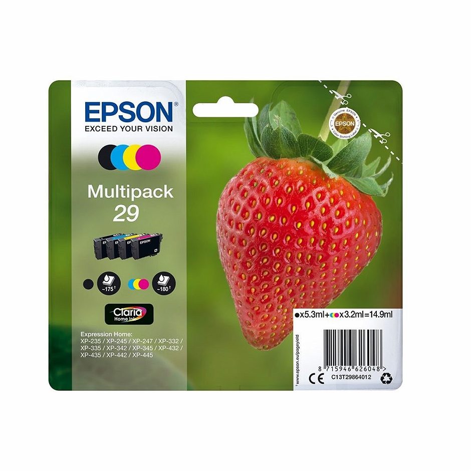Epson Druckerpatrone Ink Multi 29 "Erdbeere 8,5 ML