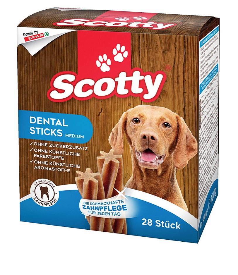 Scotty Dental Sticks medium 28 Stück 720 G