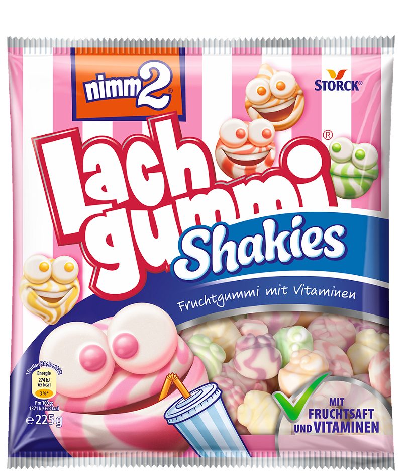 Storck Nimm 2 Lachgummi Shakies 225 G
