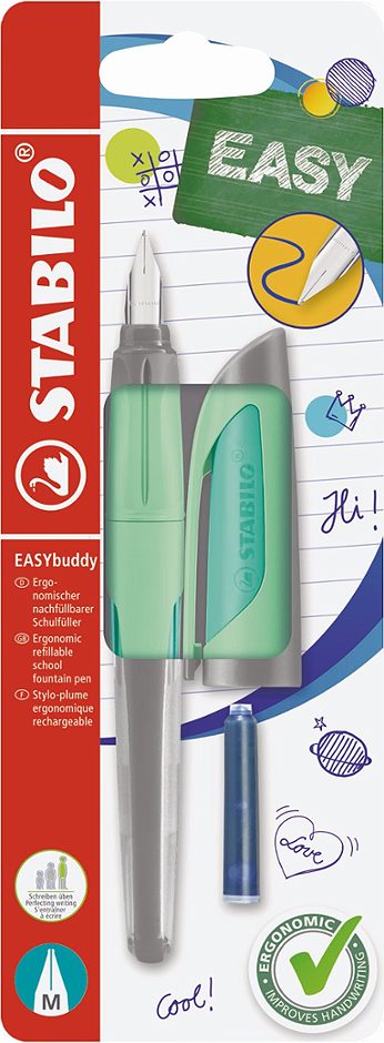 Stabilo Füllfeder EASY Buddy Minzgrün