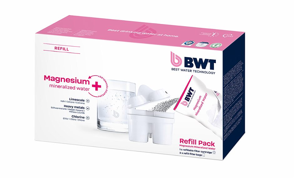 BWT Filterkartuschen 1+3 Refill für Magnesium Water