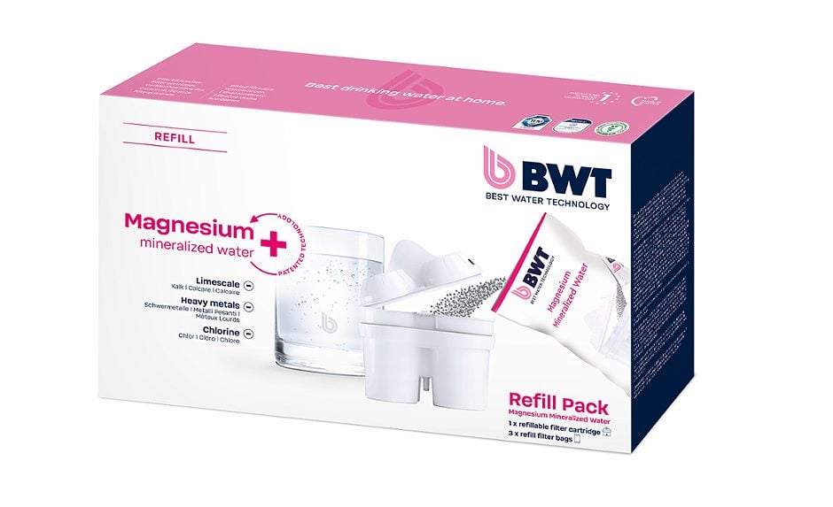BWT Filterkartuschen 1+3 Refill für Magnesium Water