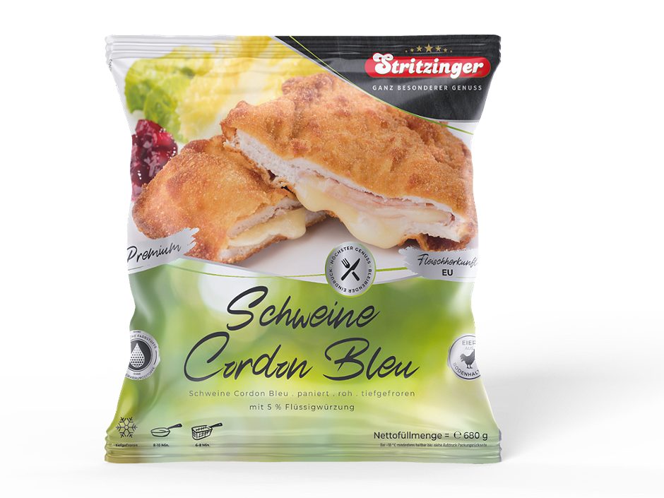 Stritzinger Schweine Cordon Bleu 680 G