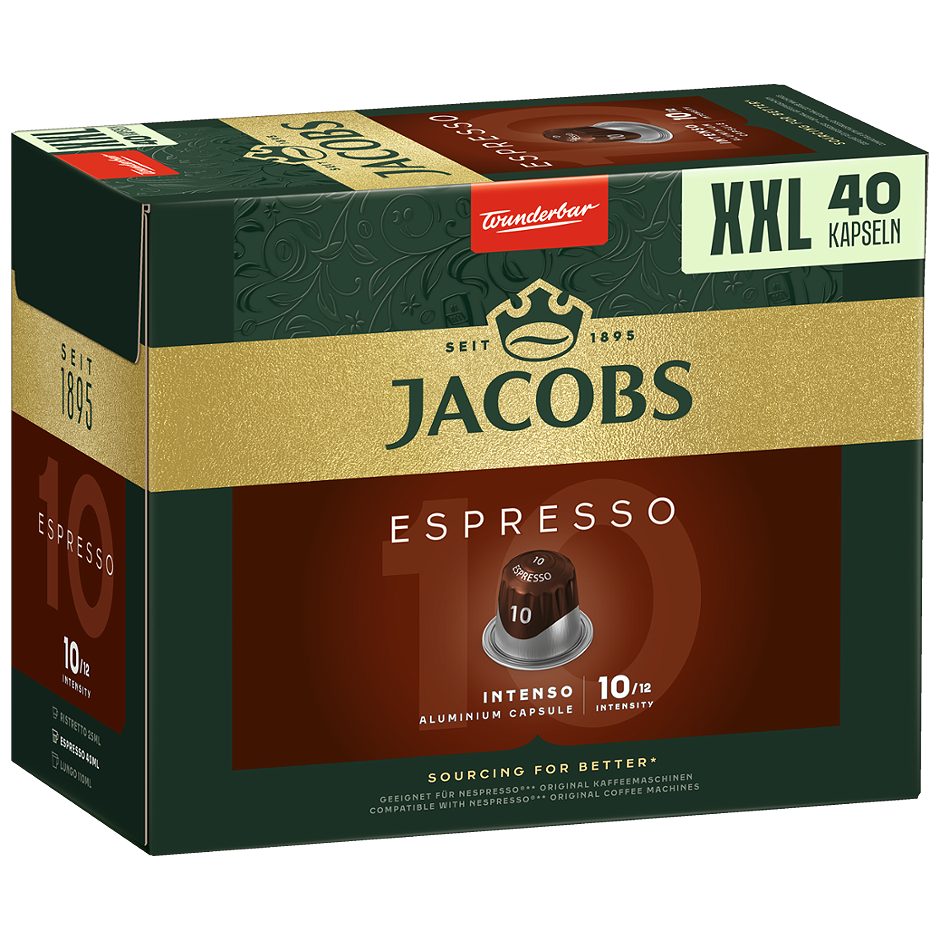 Jacobs Espresso Intenso 40 Kapseln 40 STK