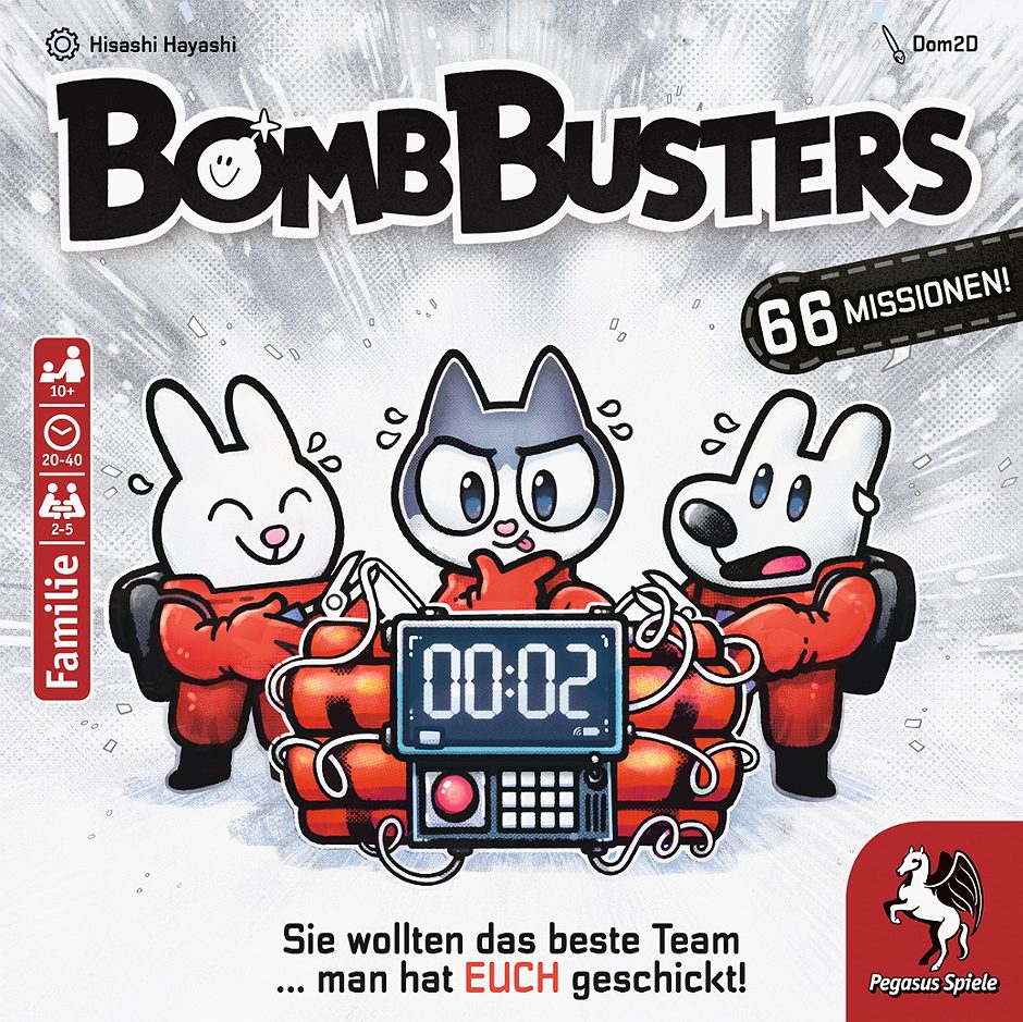 Pegasus Spiele Spiel Bomb Busters