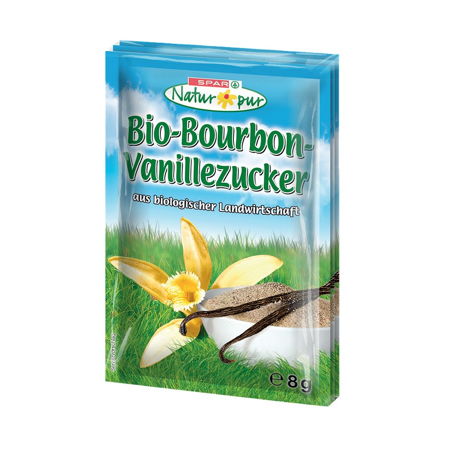 SPAR Natur*pur Bio-Bourbon-Vanillezucker 24 G