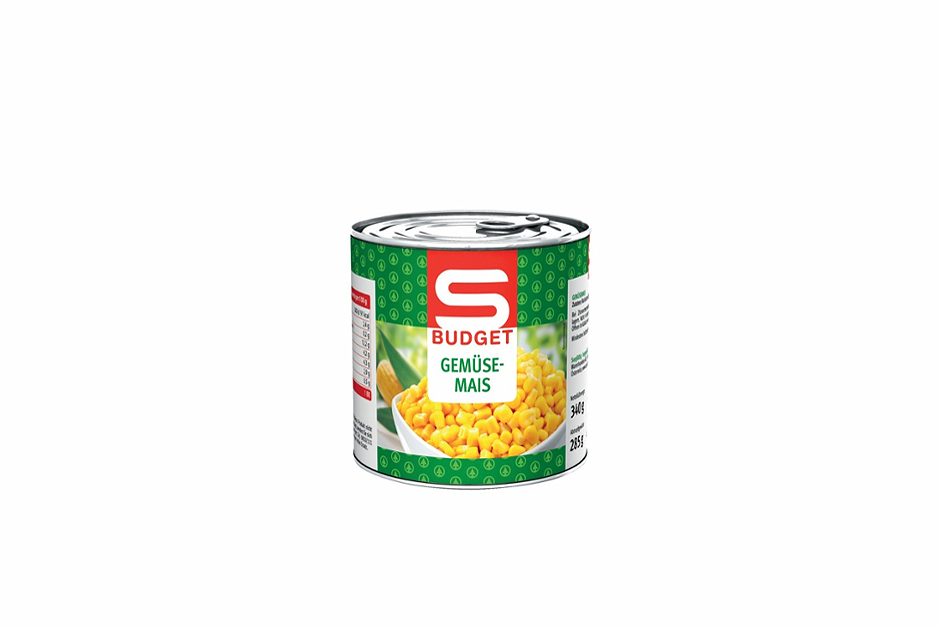 S-BUDGET Gemüsemais 340 G