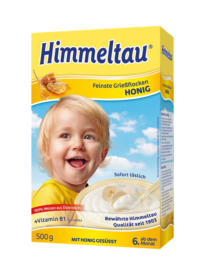 Himmeltau Grießflocken Honig 500 G