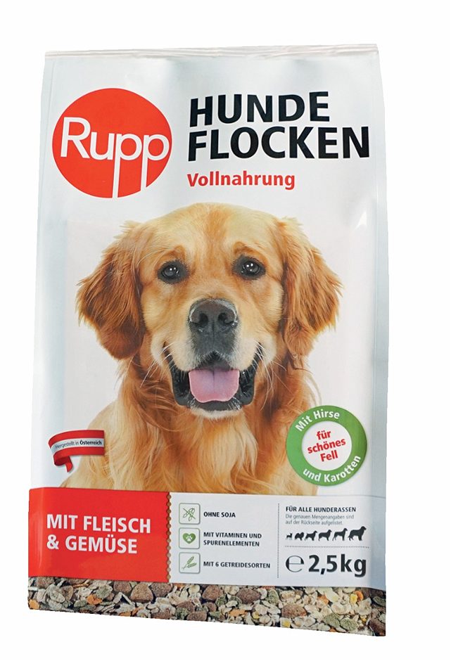 Rupp Hundeflocken Fleisch & Gemüse 2,5 KG