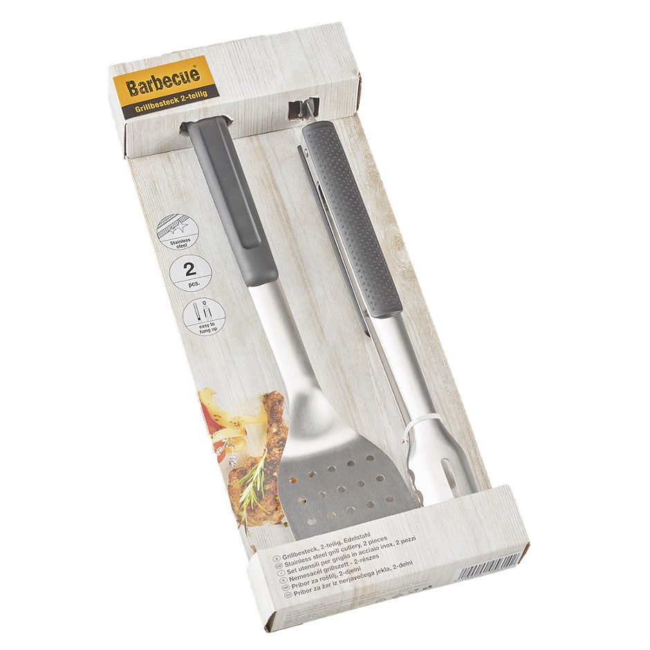 Barbecue Grillbesteckset Silikon 2-teilig