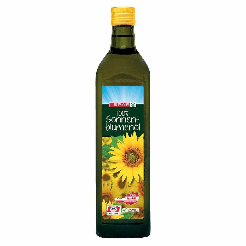 SPAR 100% Sonnenblumenöl 0,75 L