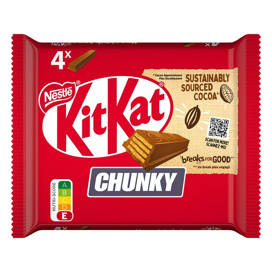 Nestlé Kit Kat Chunky 4x40g 160 G