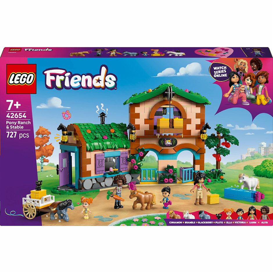 LEGO Friends Ponyhof & Stall 42654