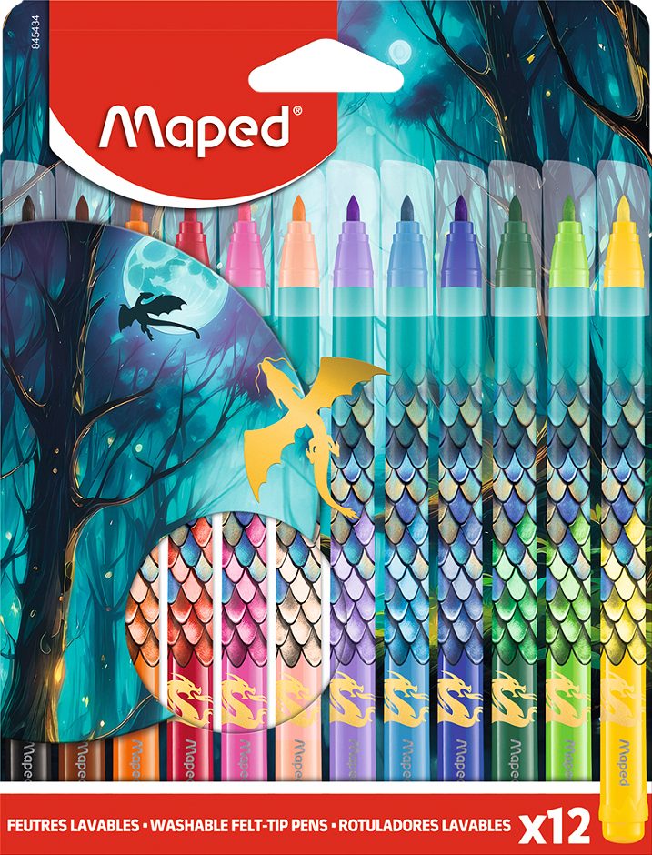 Maped Filzstift DRAGON 12er