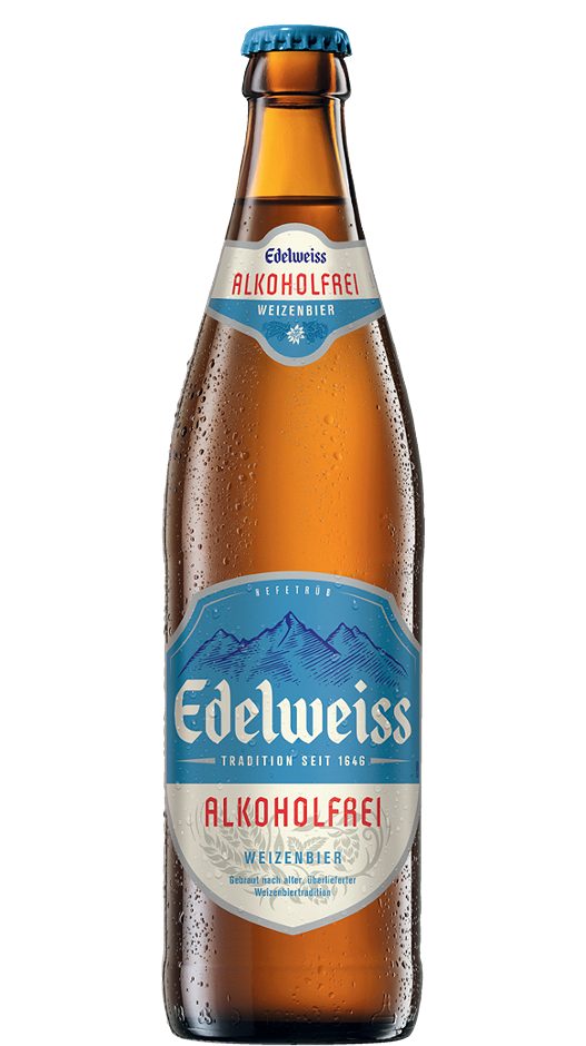 Edelweiss Weizenbier Alkoholfrei 500 ML MEHRWEG