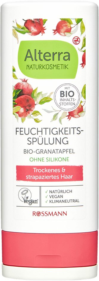 Alterra Feuchtigkeits-Spülung Bio-Granatapfel 200ml